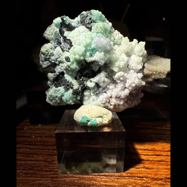 Blue-Green Garden Gypsum Guizhou 3.5 cm — complete view