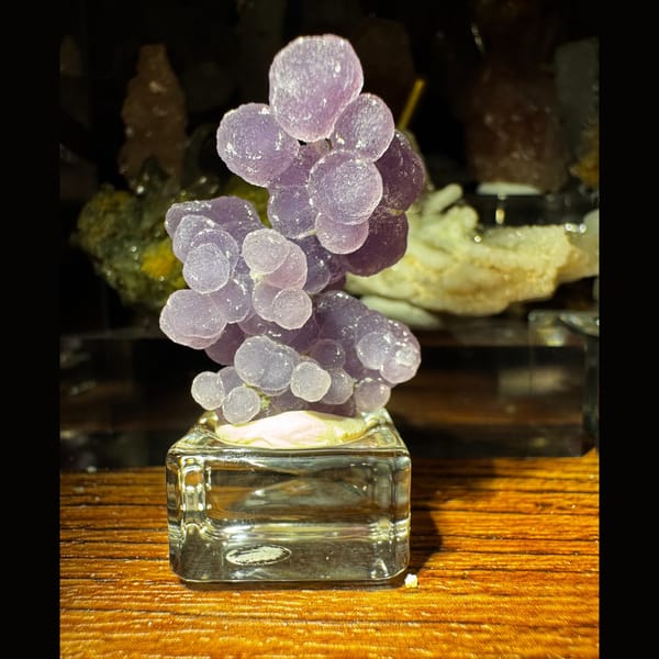 Purple Grape Agate 3.0 cm — alternate view