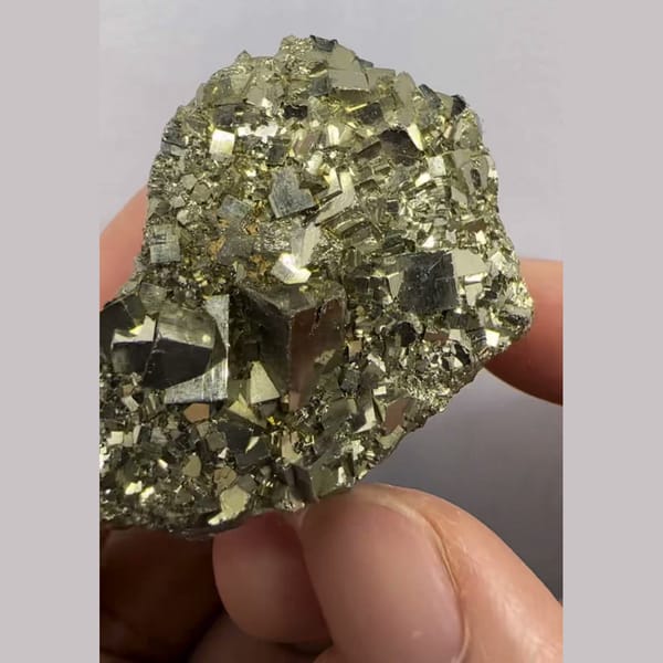 Pyrite Crystal Cluster Yaogangxian 3.8 cm — alternate view