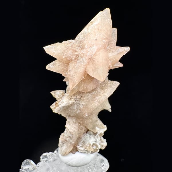 Pink Dogtooth Calcite Yunnan 6.0 cm — complete view