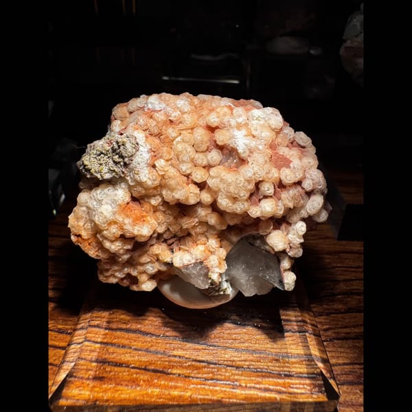 Orange-Pink Petal Calcite 4.5 cm, Inner Mongolia