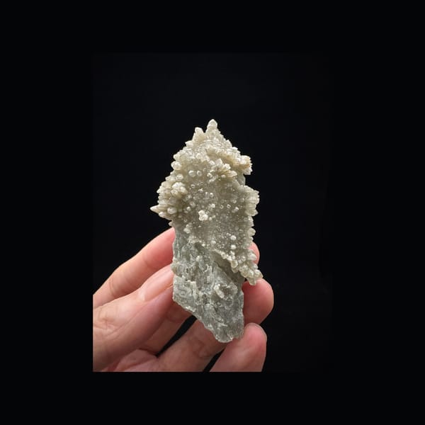 Secondary-Growth Quartz Crystal — Inner Mongolia — complete view 1 of the exact specimen
