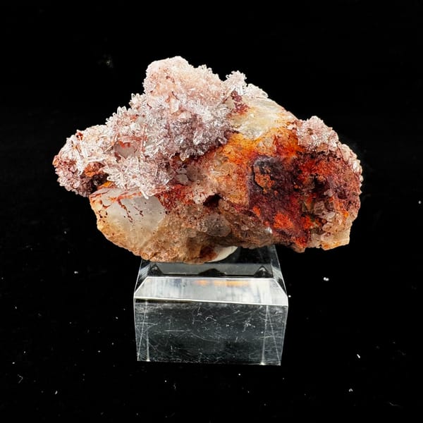 Creedite with Fluorite 5.0 cm — complete view