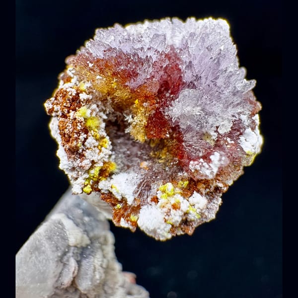 Purple, White and Red Creedite 5.0 cm — alternate view