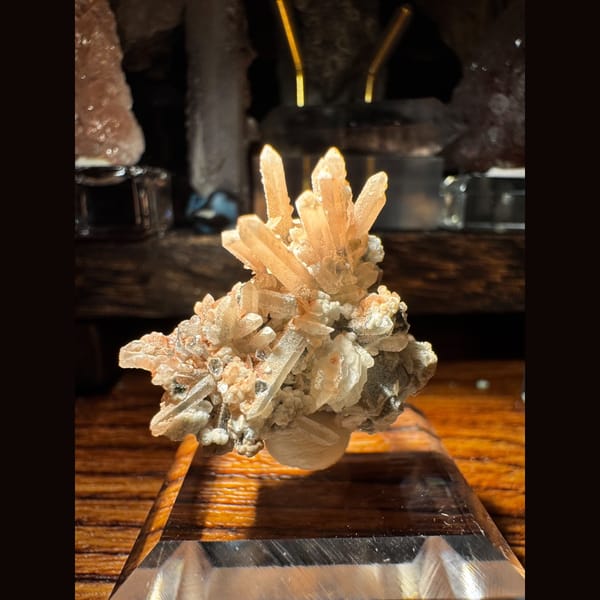 Small Quartz Cluster Inner Mongolia 2.0 cm — alternate view