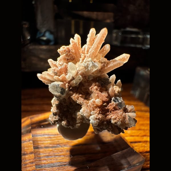 Small Quartz Cluster Inner Mongolia 2.0 cm — detail view