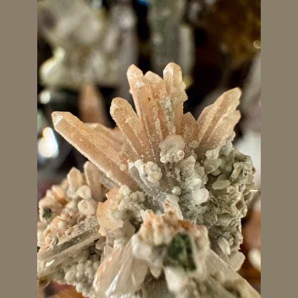 Small Quartz Cluster Inner Mongolia 2.0 cm — detail view