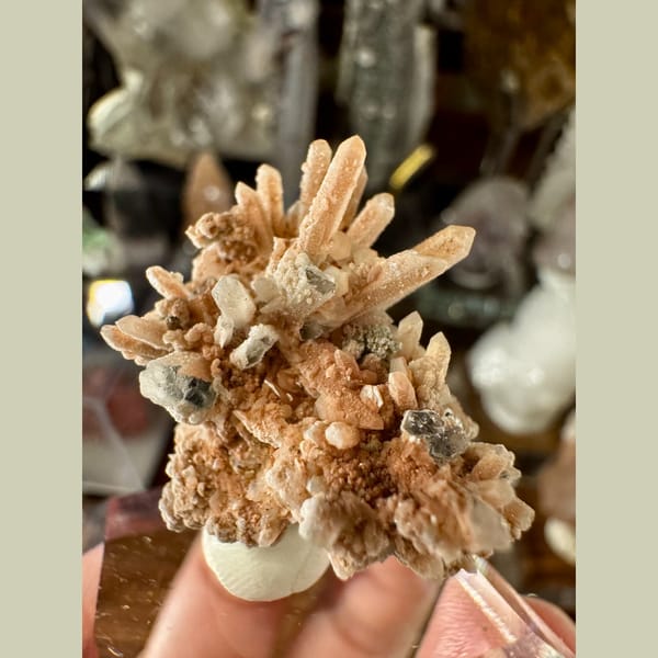 Small Quartz Cluster Inner Mongolia 2.0 cm — detail view