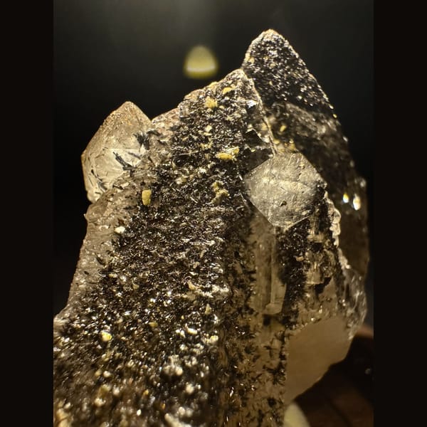 Black Warrior Calcite Daye 4.5 cm — alternate view