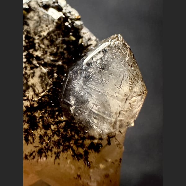 Black Warrior Calcite Daye 4.5 cm — detail view
