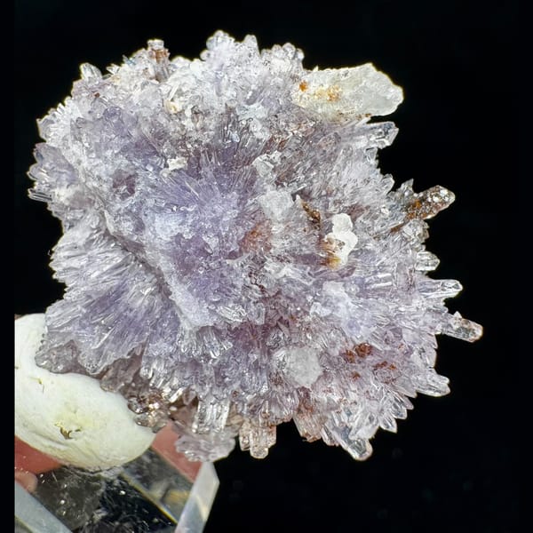 Purple Creedite Spray Cluster 3.5 cm — alternate view