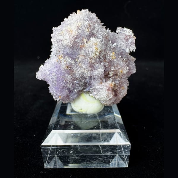 Purple Creedite Cluster 4.0 cm — alternate view