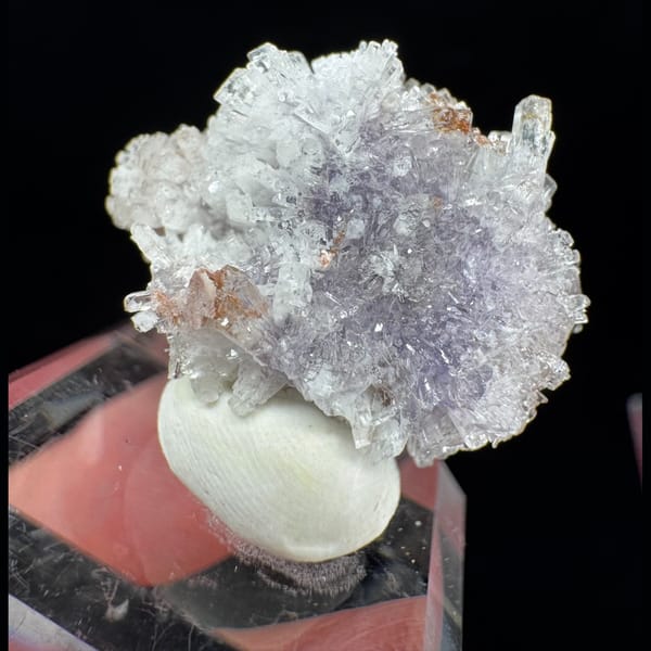 Layered Purple and White Creedite 2.8 cm — alternate view