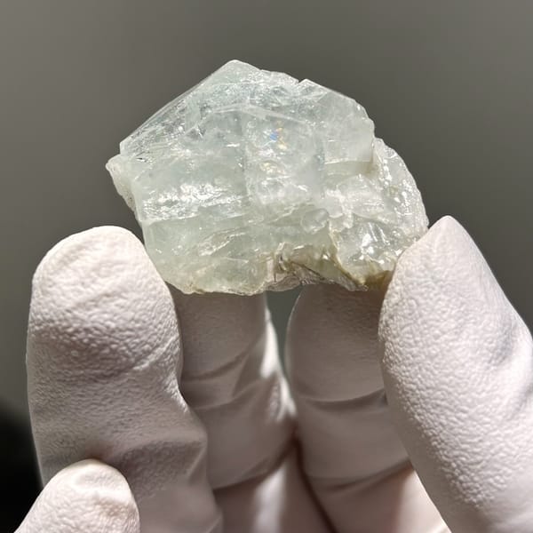 Petite Xuebaoding aquamarine C — alternate view