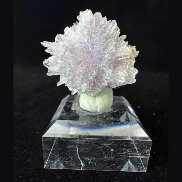 Purple Creedite Starburst 3.0 cm — complete view