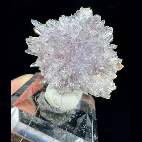 Purple Creedite Starburst 3.0 cm — alternate view