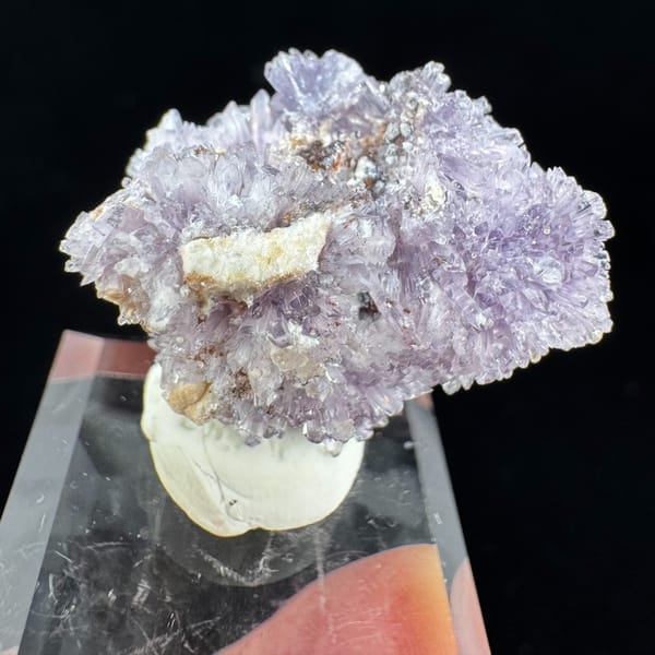 Translucent Purple Creedite Flower Guizhou 3.0 cm — complete view