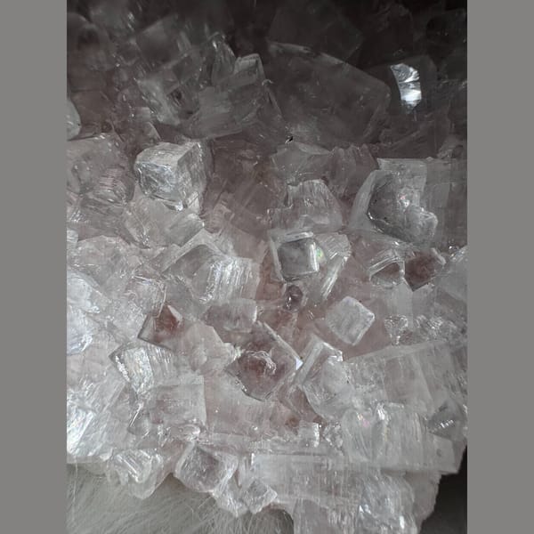 Pink Calcite Cluster India 9.0 cm — complete view