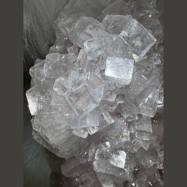 Pink Calcite Cluster India 9.0 cm — detail view