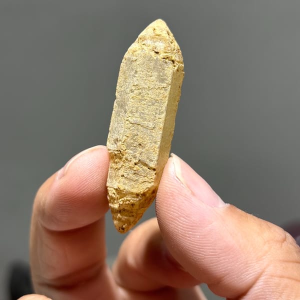 Face-nicked old-skin etched DT Yunnan — alternate view