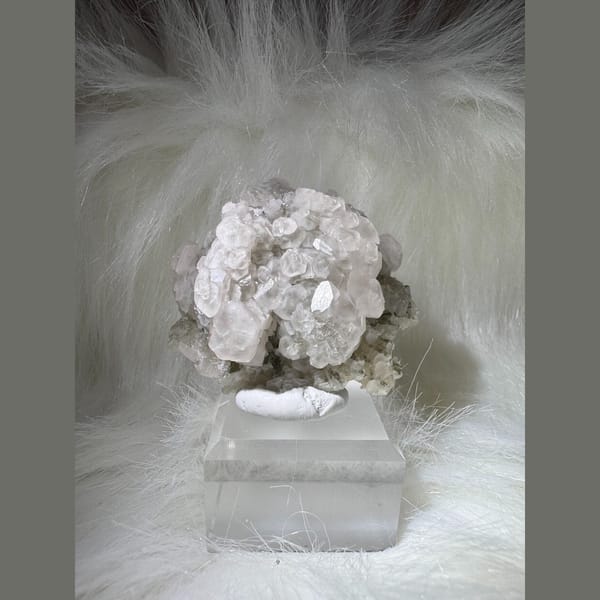 Petal Calcite Cluster Inner Mongolia 5.0 cm — complete view