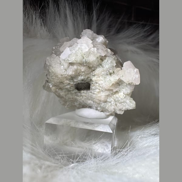 Petal Calcite Cluster Inner Mongolia 5.0 cm — detail view