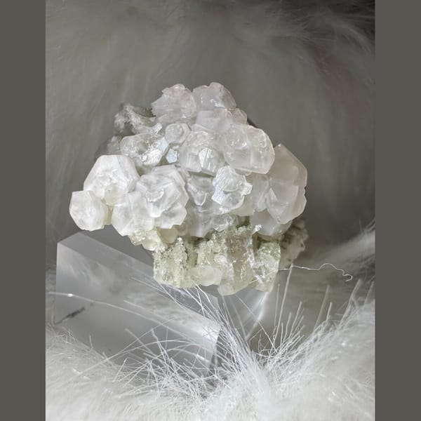 Petal Calcite Cluster Inner Mongolia 5.0 cm — detail view