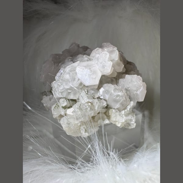 Petal Calcite Cluster Inner Mongolia 5.0 cm — detail view
