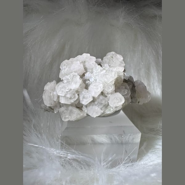 Petal Calcite Cluster Inner Mongolia 5.0 cm — detail view