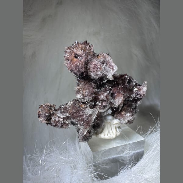 Brown Creedite Cluster 5.0 cm — alternate view