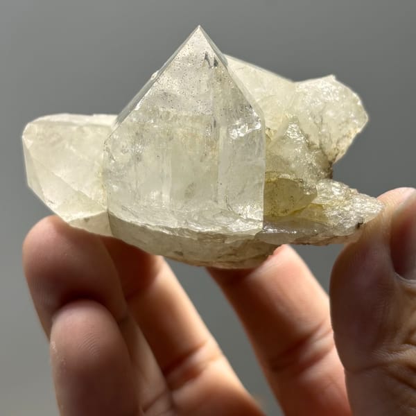 Quartz Cluster Tibet 6.9 cm — complete view