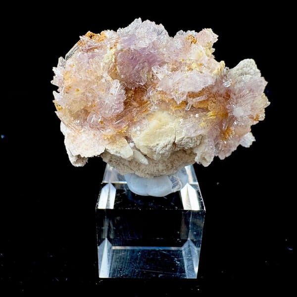Creedite with Carlhintzeite 4.3 cm — alternate view