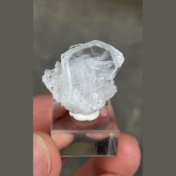 Chain suture quartz from Pakistan — alternate view
