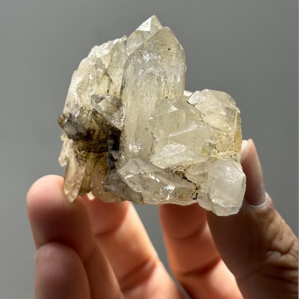 Quartz Cluster B Tibet 5.8 cm — complete view