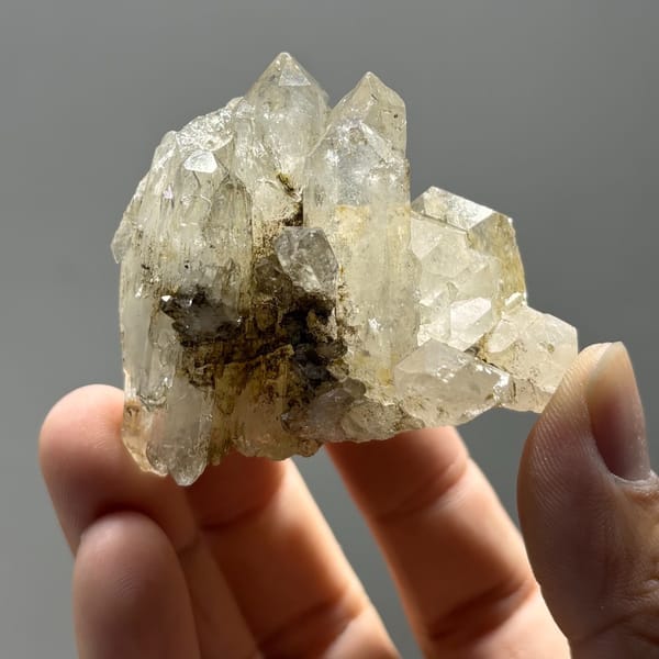 Quartz Cluster B Tibet 5.8 cm — alternate view