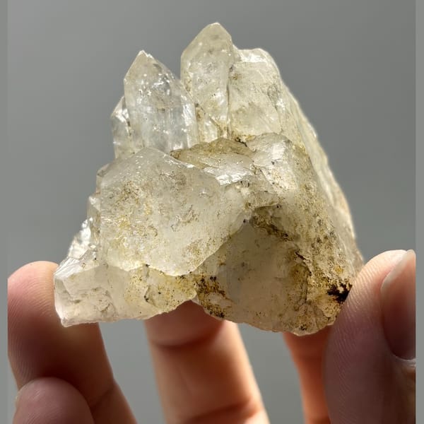 Quartz Cluster B Tibet 5.8 cm — detail view