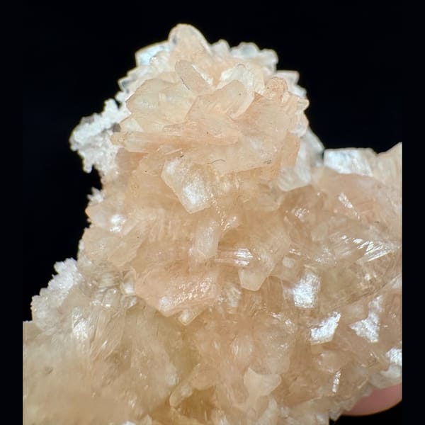 Pale Yellow Zeolite with Apophyllite India 9.0 cm — alternate view