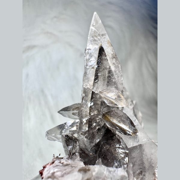 Swallowtail Calcite Cluster 5.5 cm — detail view