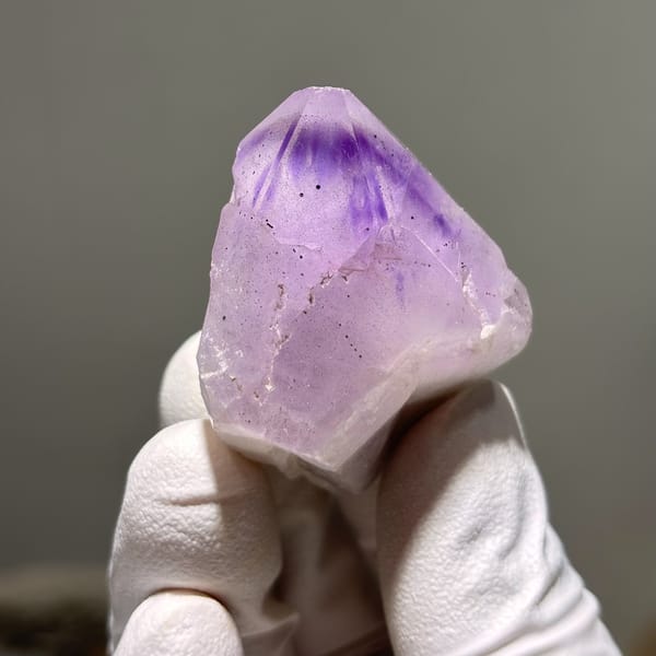Included Quartz Cluster Sichuan 4.6 cm — alternate view