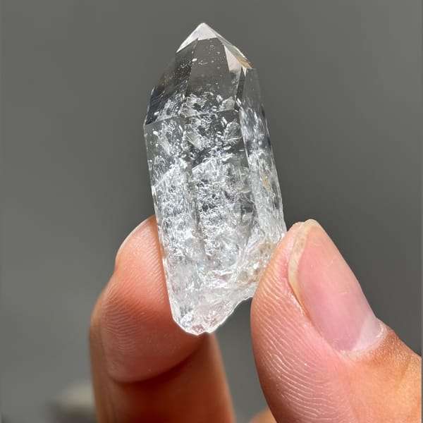 Quartz Point B Xuebaoding 3.9 cm — alternate view