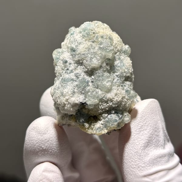 Fluorite with Quartz B Inner Mongolia 4.0 cm — alternate view
