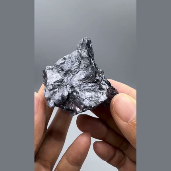 Molybdenite Specimen Yaogangxian 6.5 cm — alternate view
