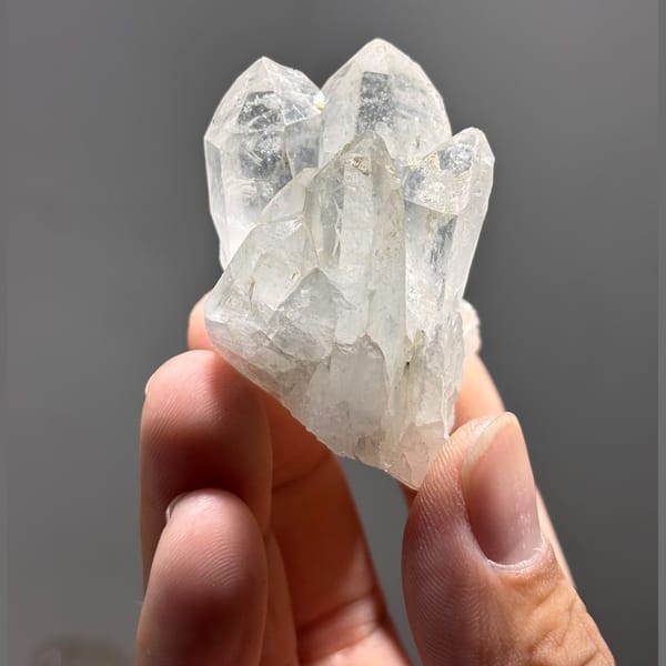 Quartz Cluster Tibet 5.5 cm — alternate view