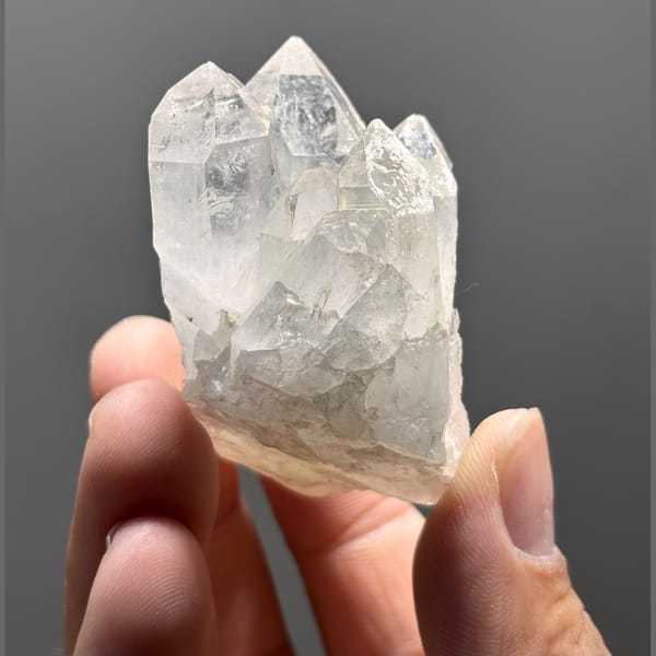 Quartz Cluster Tibet 5.5 cm — alternate view