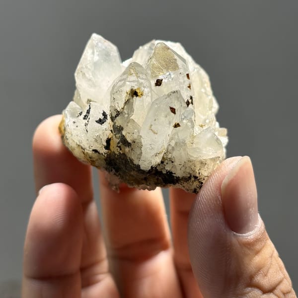 Quartz Cluster B Tibet 4.5 cm — alternate view