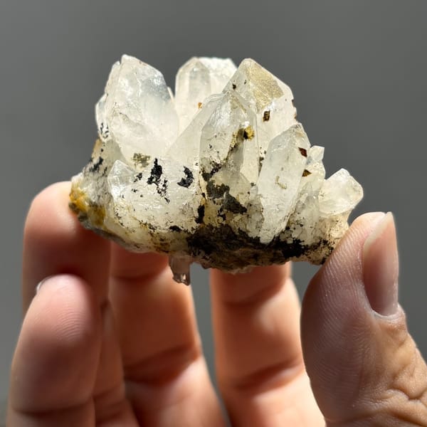 Quartz Cluster B Tibet 4.5 cm — alternate view