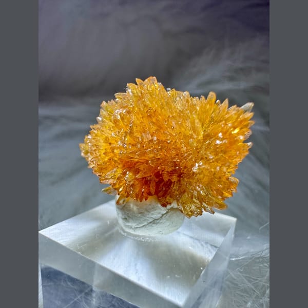 Orange Creedite Flower 2.5 cm — alternate view
