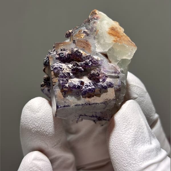 Purple-Edge Fluorite Guizhou 4.0 cm — alternate view