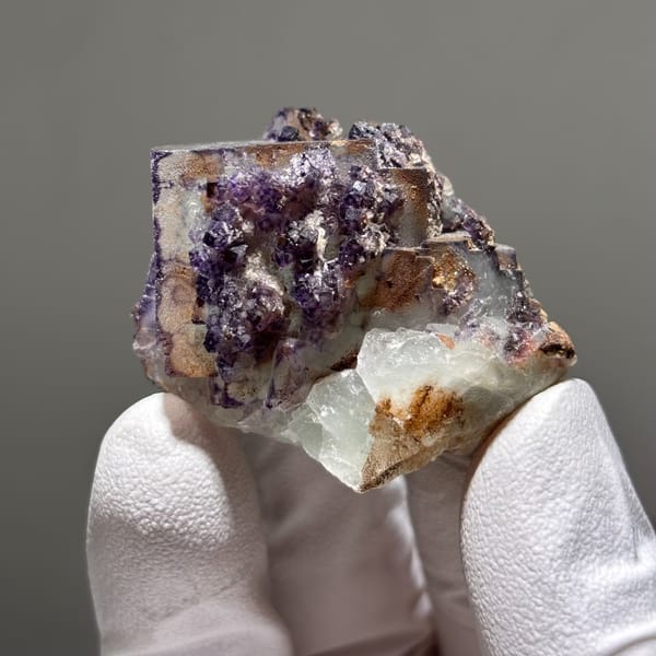 Purple-Edge Fluorite Guizhou 4.0 cm — alternate view