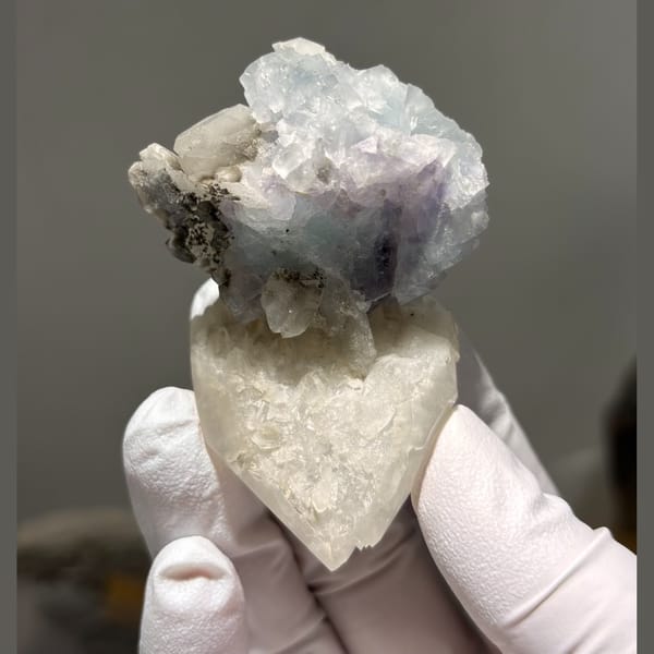 Quartz with Fluorite Guangxi 6.9 cm — alternate view